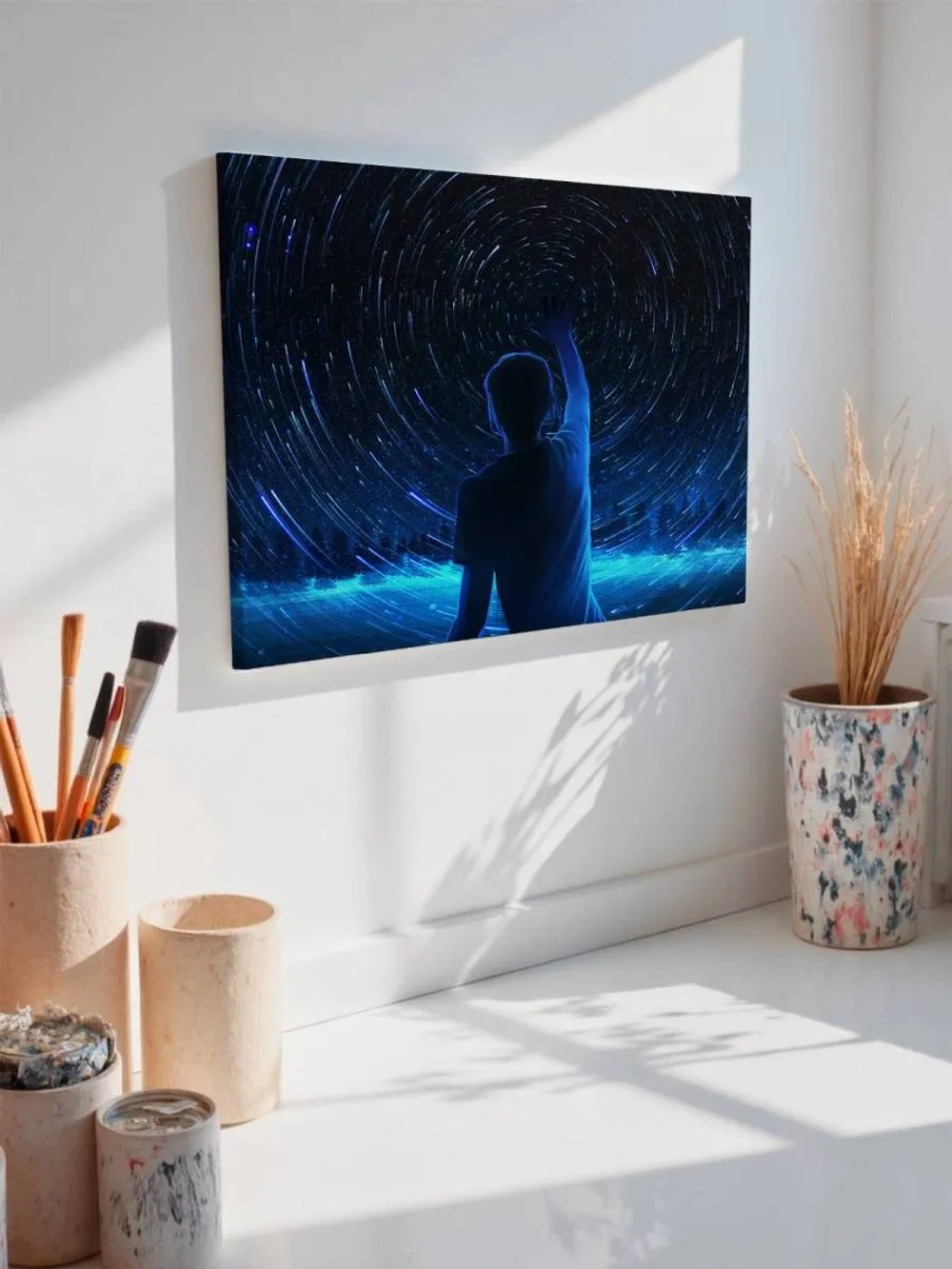 Картина на стену 40 X 50 Звездное небо фэнтези