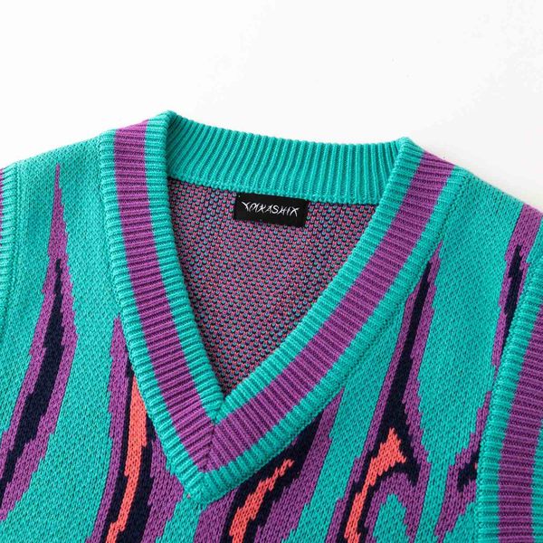 Жилет Вязаный Hellcome бирюзовый - фото 3