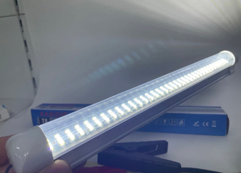 Плафон (Светлый) освещения салона автомобиля, светильник, 30 см, 12 Вт, 108 светодиодов, с выключателем, 12-80V (1 шт)