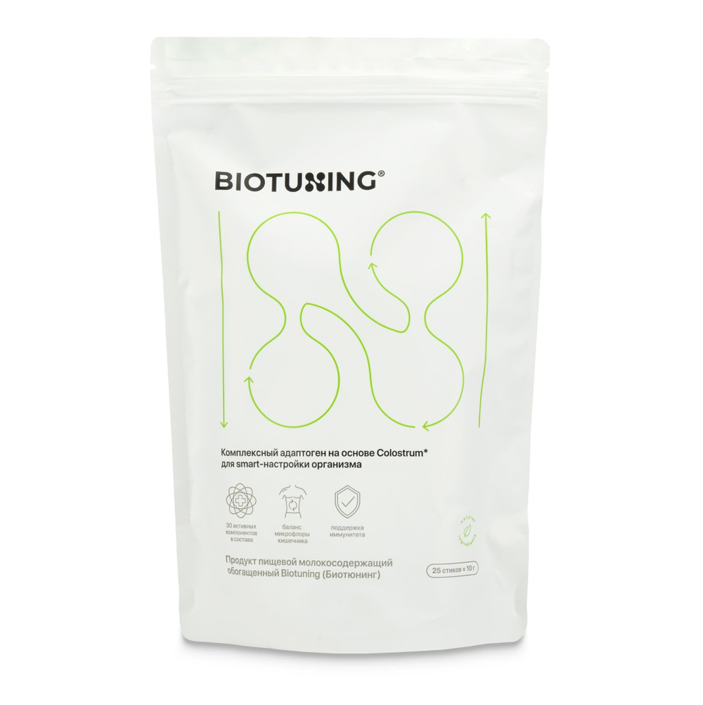 BioTuning Природный адаптоген Биотюнинг 25стиков баланс микрофлоры кишечника