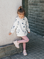 Свитшот оверсайз Mjölk Голубика, уценка