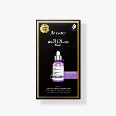 JMsolution The Effect Retinol & Firming Mask, 24ml*1ea, Обновляющая маска с ретинолом