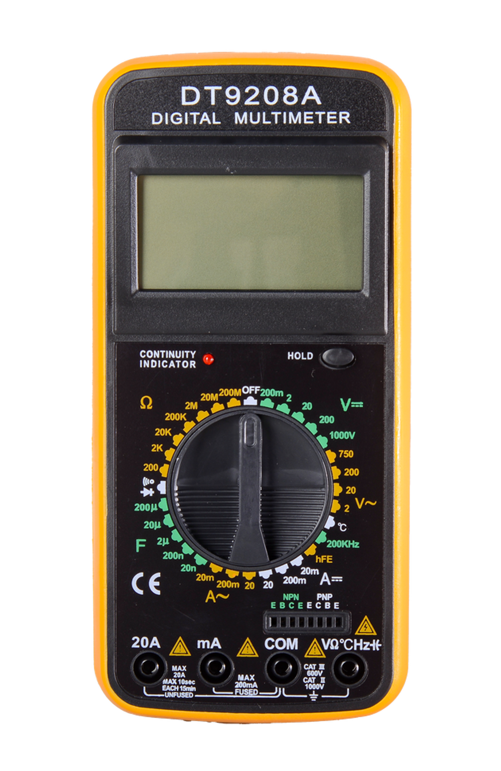 Мультиметр DT9208A