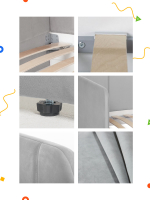 Диван - кровать 180х90 см Stitch ткань Микровелюр