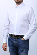 Сорочка мужская ZEER длинный рукав, цвет белый, 51041 01