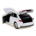 Модель ин. мет. "Внедорожник" 21см, свет-звук , двери, белый, коробка CZ114-R (Технопарк)