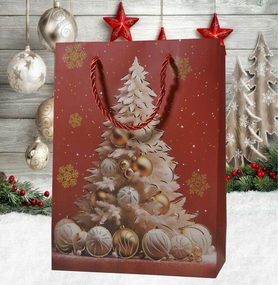 Hədiyyə paketi Yeni il 2512