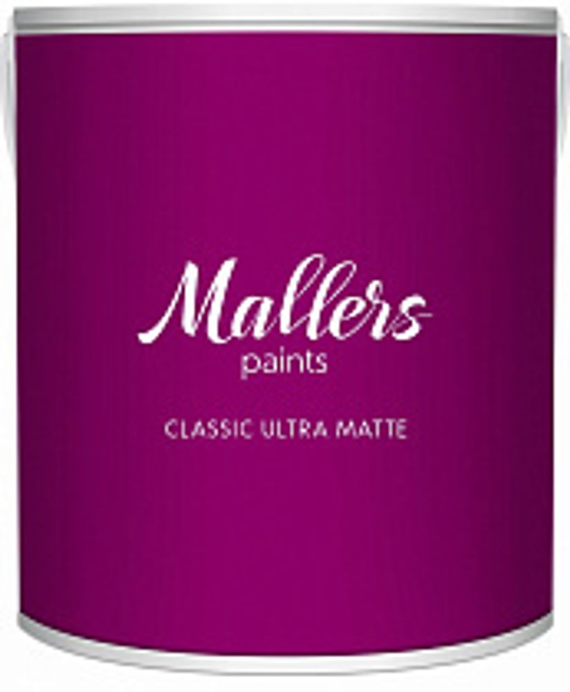 Mallers Classic Ultra Matte краска интерьерная глубокоматовая для стен 0,9л