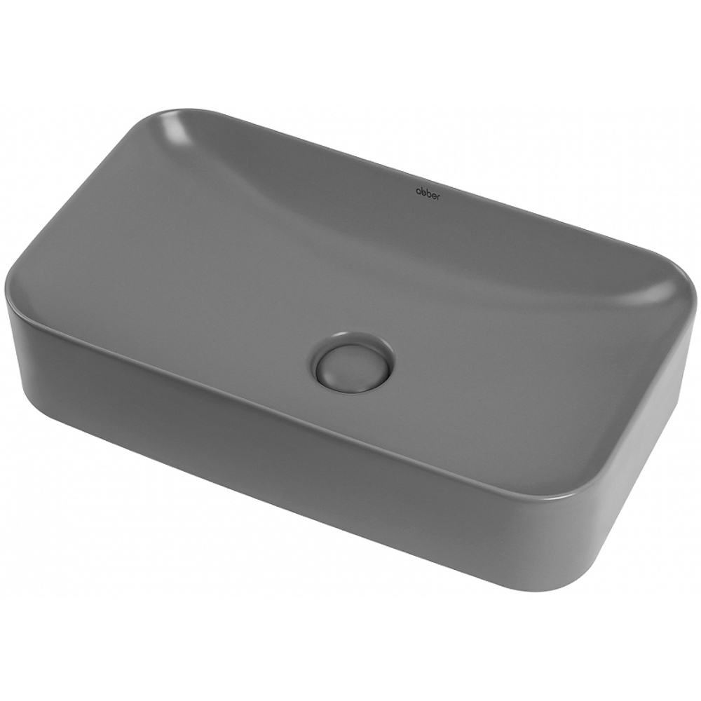 Раковина-чаша Abber Rechteck 60 AC2204MG Серая матовая