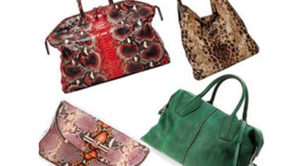 Изделия из кожи питона как тренд в моде