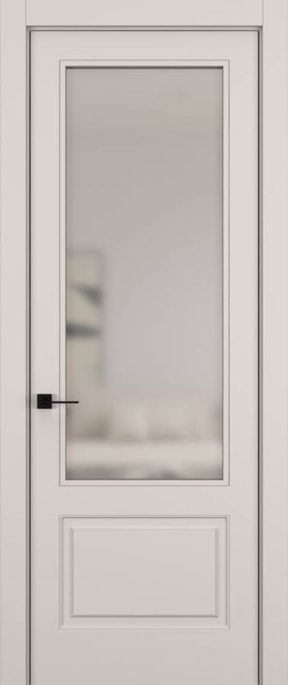 Дверь 021V HARMONY Матовый Серый песок