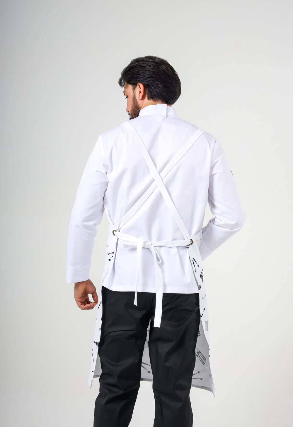 Фартук cooker white