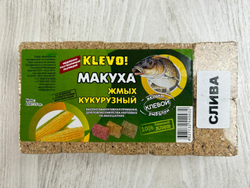 Прикормка МАКУХА жмых кукурузный (KLEVO)