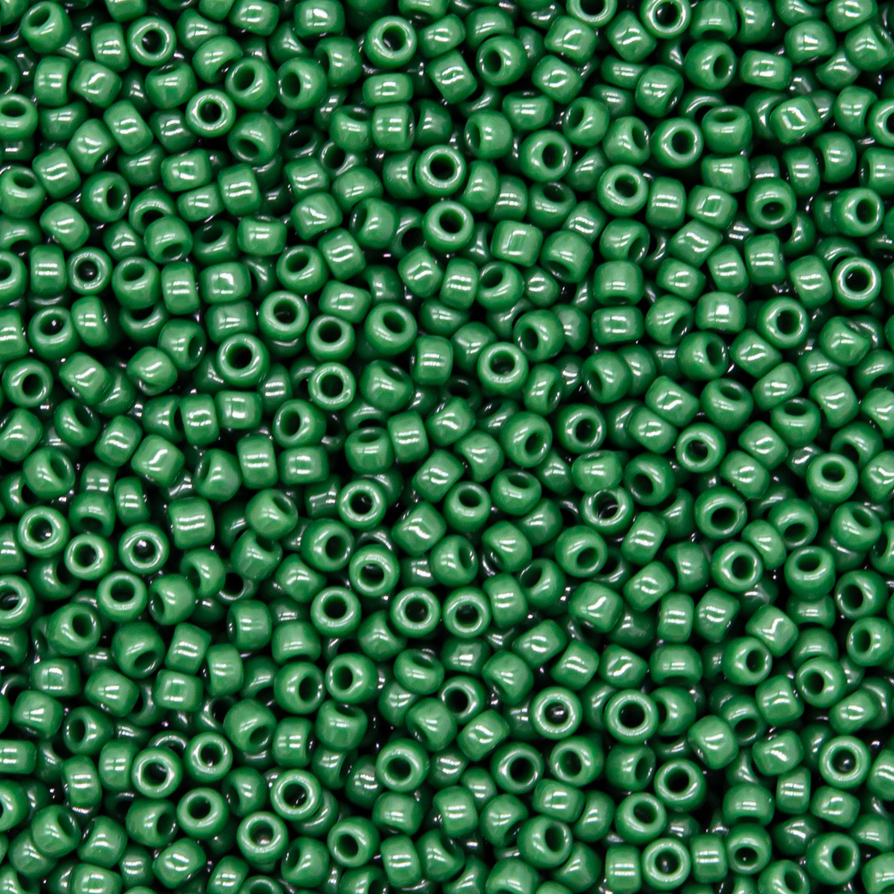 Японский бисер TOHO Round 15/0 (№47H), непрозрачный глянцевый