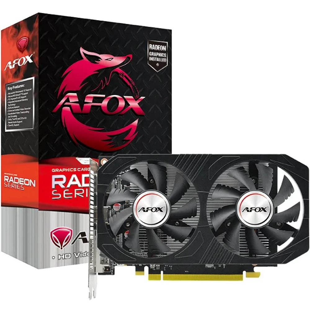 Видеокарта AFOX AMD Radeon RX 550 4GB GDDR5 (AFRX550-4096D5H2-V4)