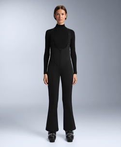 Oysho Водостойкий комбинезон клеш SKI, черный