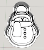 Штамп Снеговик №1