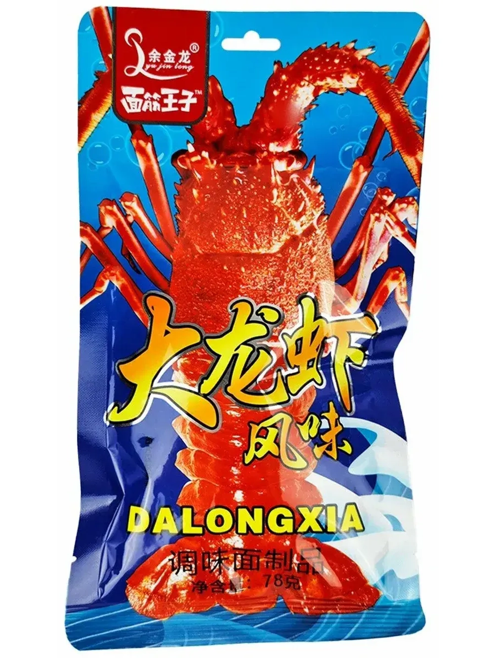 Острые азиатские снеки со вкусом вяленого Омара 78 г