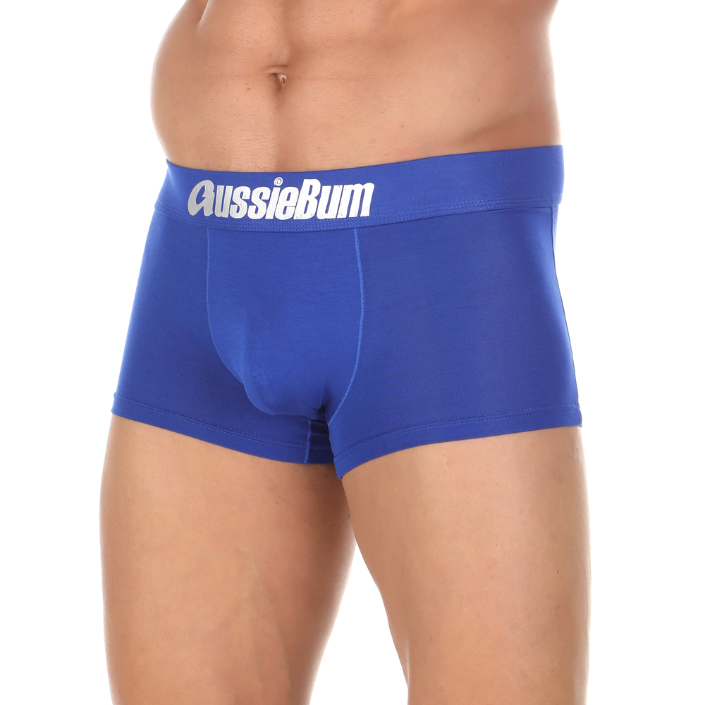Мужские трусы боксеры синие AussieBum