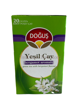 Зеленый чай Dogus бергамот 20 пак