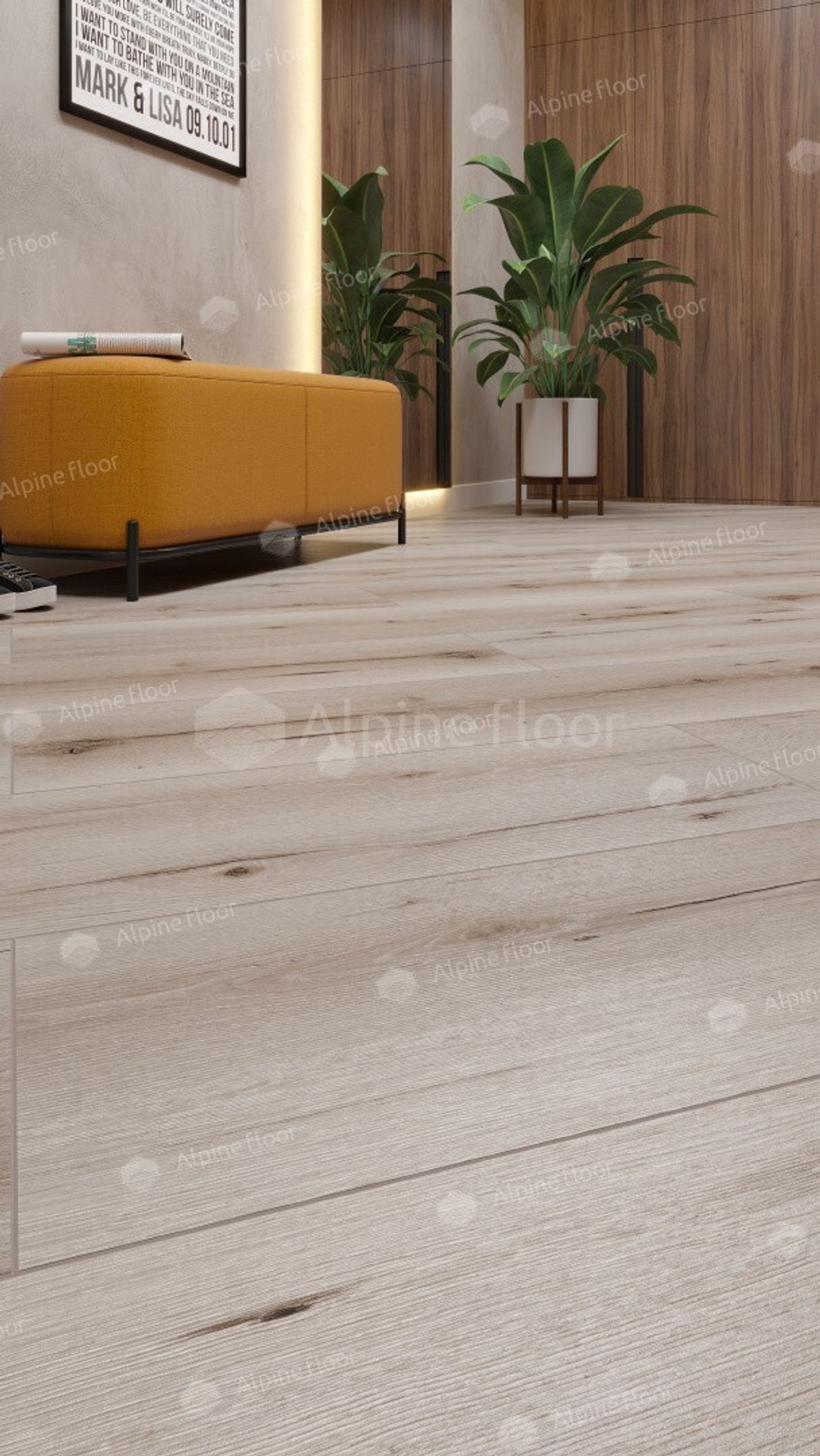 Ламинат Alpine Floor Aqua Life XL Дуб Балатон LF104-02