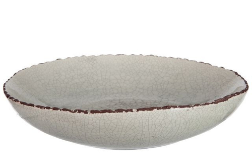 Блюдо декоративное "Грис" 28х6х28см Керамика