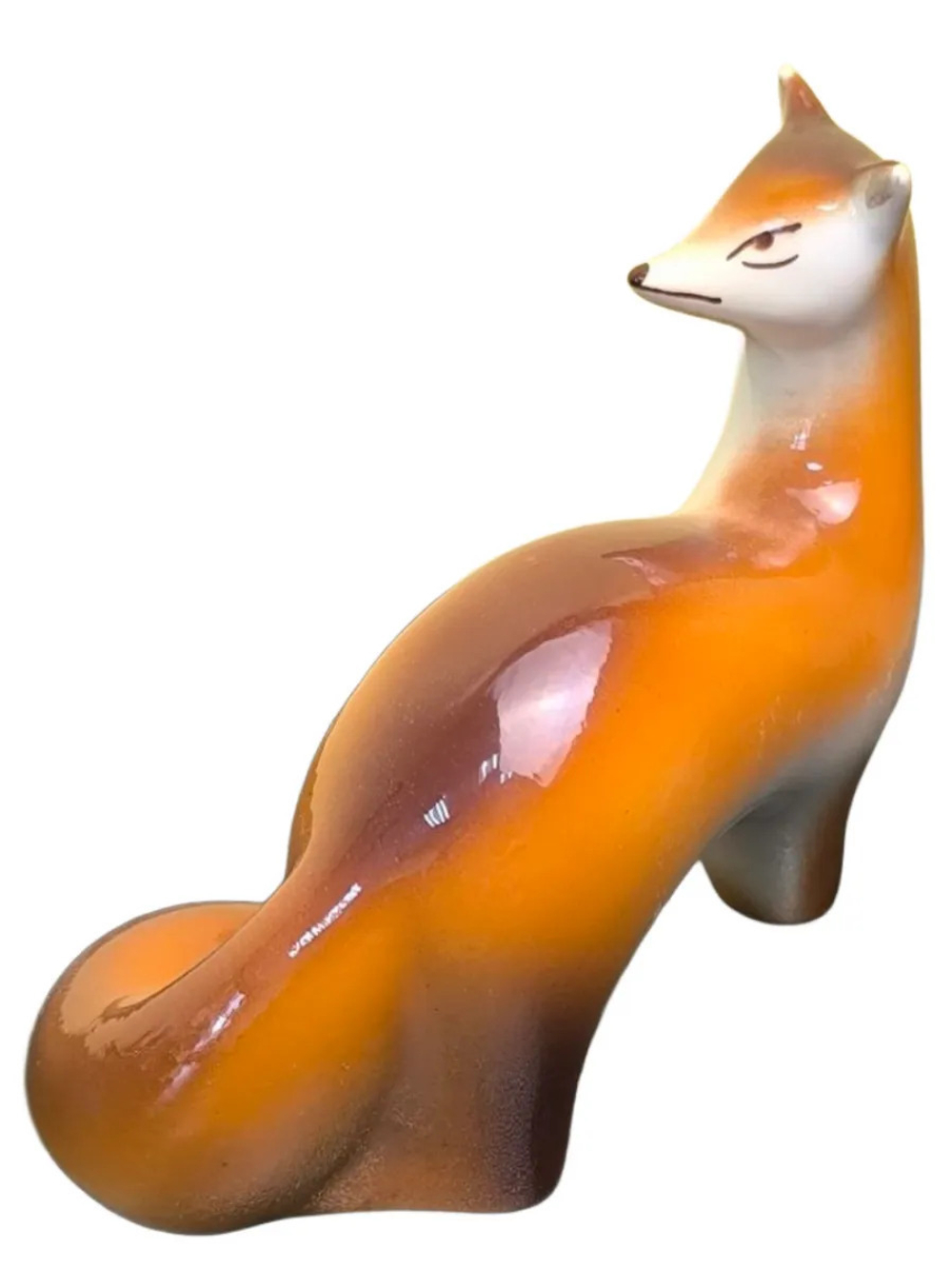 Фаянсовая статуэтка "Соболь" (ЗиК "Конаково")