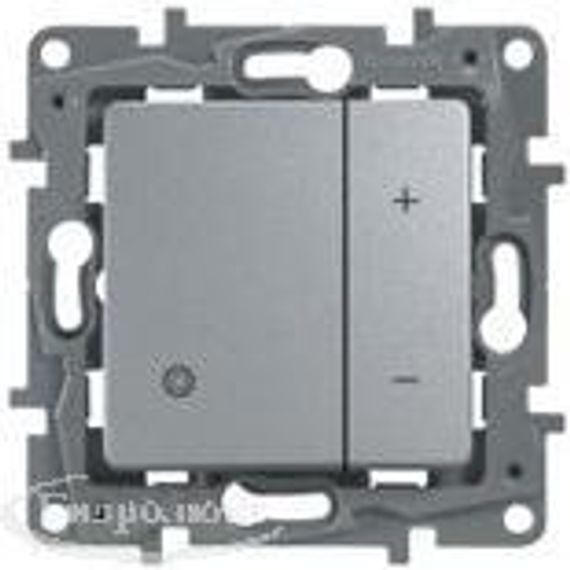 Диммер Legrand Etika 400Вт алюм#