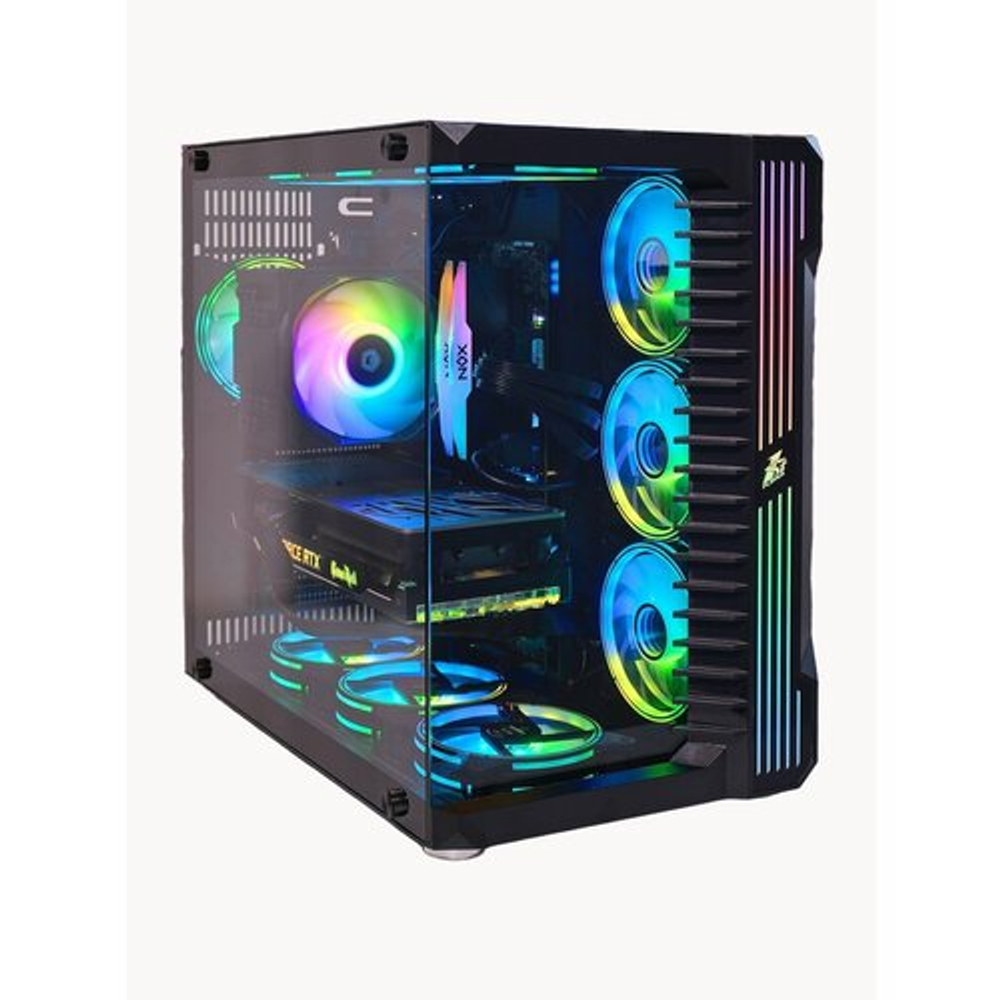 Мощный компьютер (системный блок) Intel 14400f/GeForce RTX4060 / 32GB/ SSD 512 ГБ + 1 ТБ/750W/Win 10 PRO