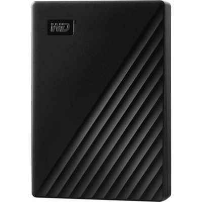 Внешний жесткий диск HDD WD Portable HDD 5TB My Passport WDBPKJ0050BBK-WESN 2,5" USB 3.0 black (D8B)