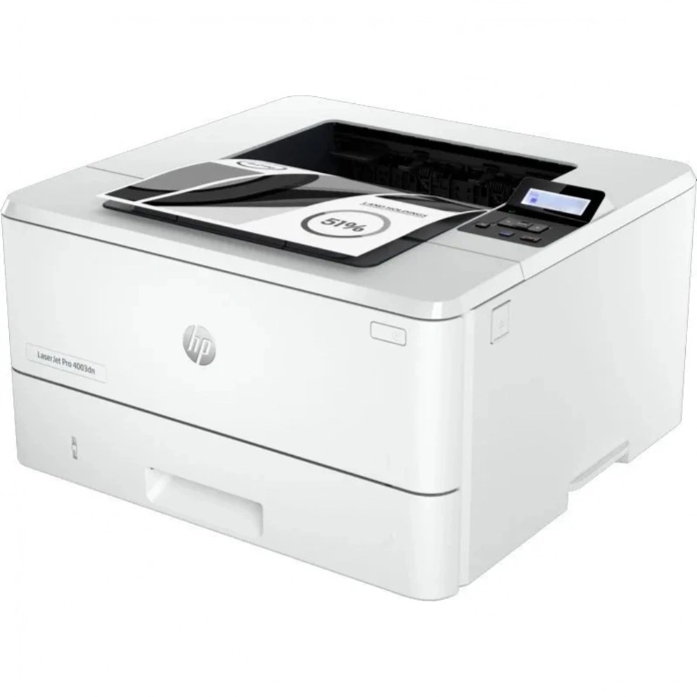 Принтер лазерный HP LaserJet Pro 4003dn (2Z609A) A4 Net белый