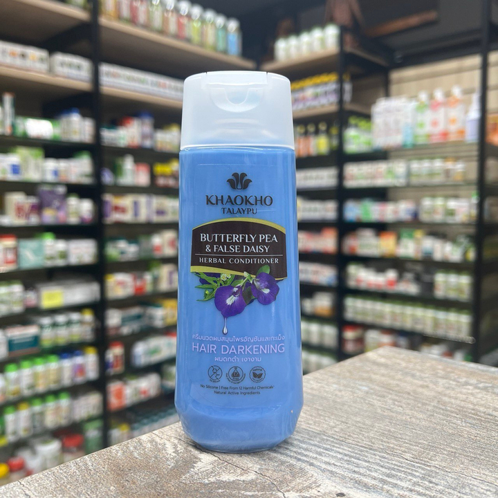 Кондиционер для волос Khaokho Talaypu Butterfly Pea & False Daisy с Мотыльковым Горошком 185 мл