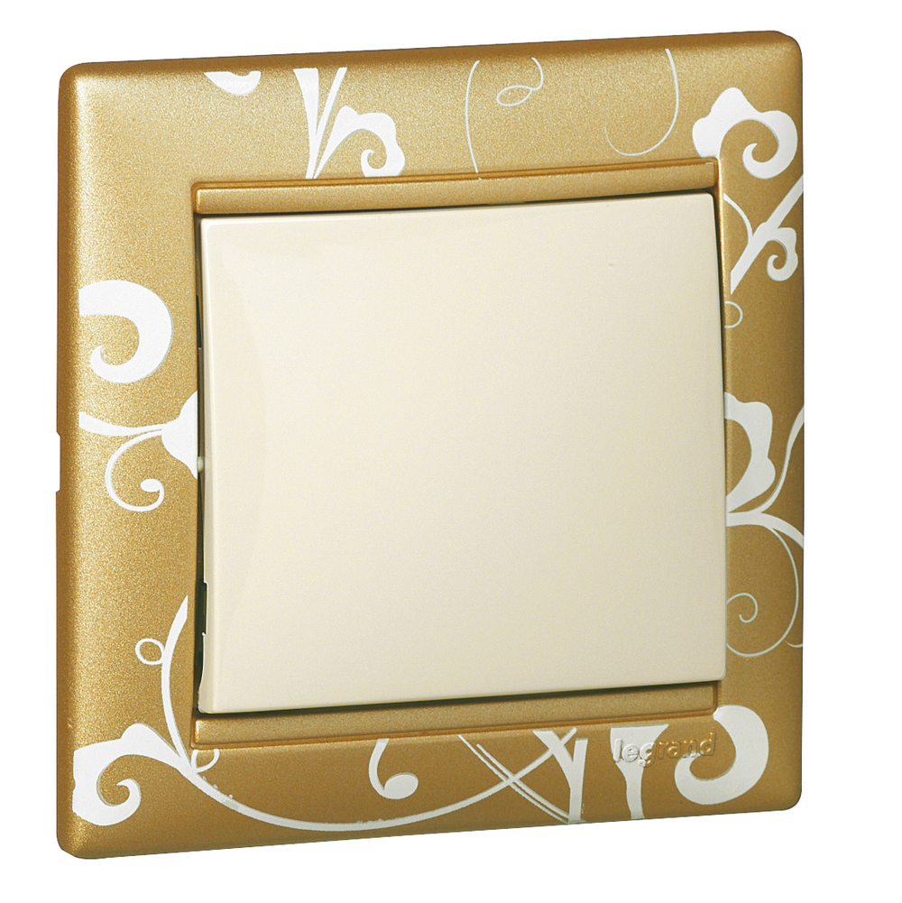 Рамка 1 пост золото барокко Valena Classic LEGRAND