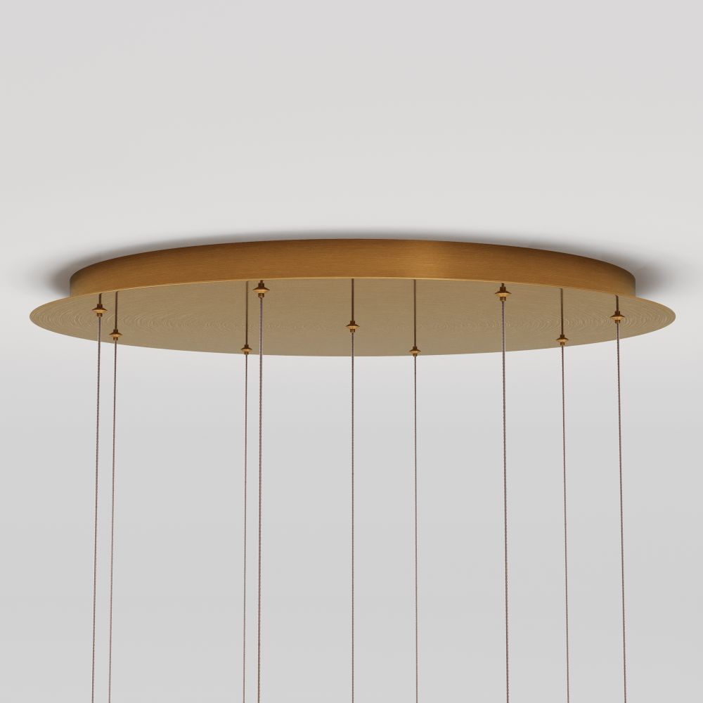 Люстра подвесная светодиодная Maytoni Sapphire MOD293PL-L56BS3K