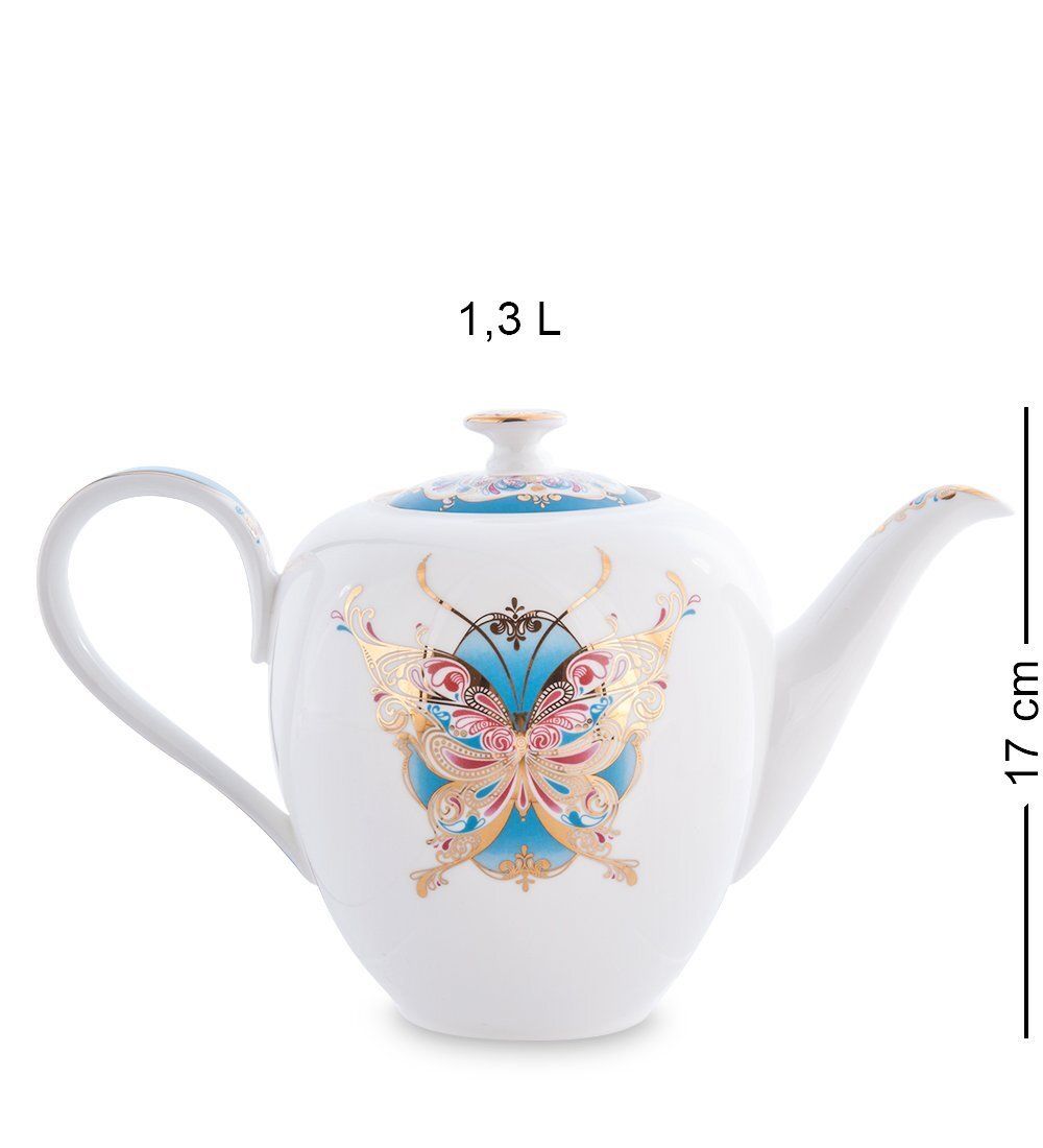 Pavone JK- 99 Чайный сервиз 22 пр. на 6 перс. «Песня Мотылька» (Canzone Falena  )