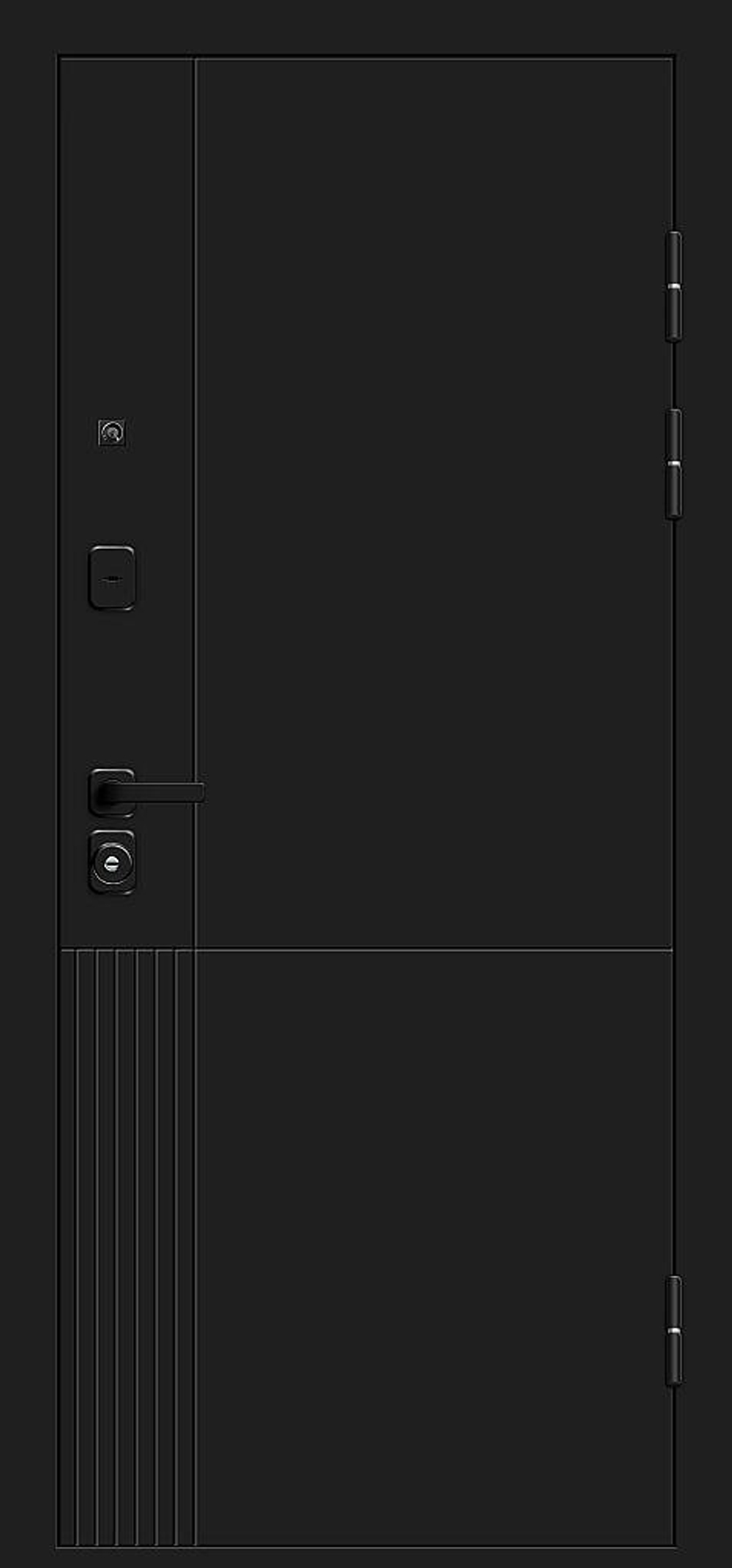 Optim Z-2 Нео Муар черный/Белый 205*86 левое