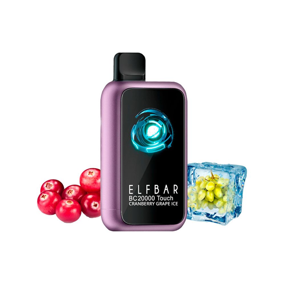 ELFBAR BC20000 Touch - Cranberry Grape Ice (5% nic)