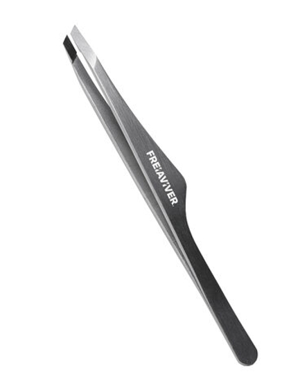 Пинцет для бровей FreiAVIVER серебро (ручная заточка)