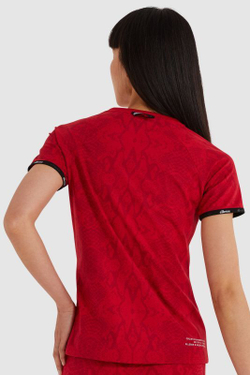 Женская теннисная футболка Ellesse Shae Tee W - dark red