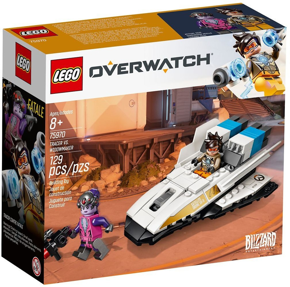 LEGO Overwatch: Трейсер против Роковой Вдовы 75970 — Tracer vs. Widowmaker — Лего Овервотч