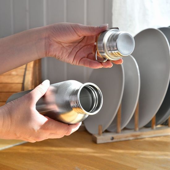 Бутылка металлическая ZeeroLife Bamboo, 1л