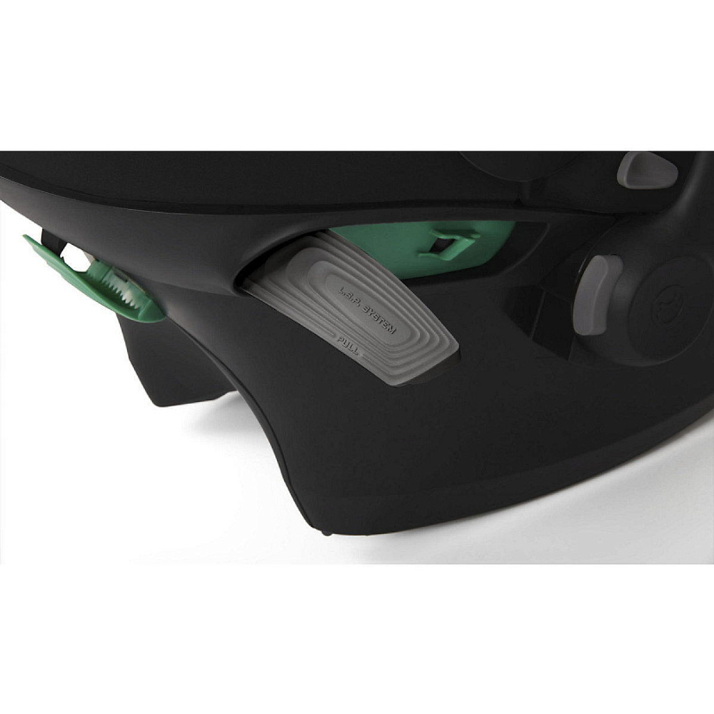 Коляска 3 в 1 Cybex Priam IV Rosegold complete и автокресло Aton S2 i-Size Moon Black Leaf Green