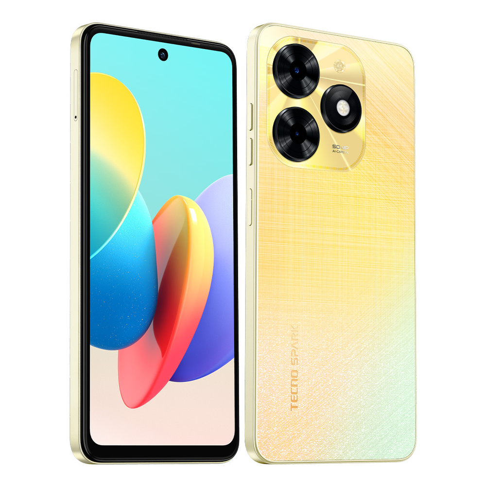 Смартфон TECNO Spark 20C (BG7n) 8/128GB Alpenglow Gold