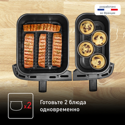 Аэрогриль Tefal Dual Easy Fry & Grill EY905D10