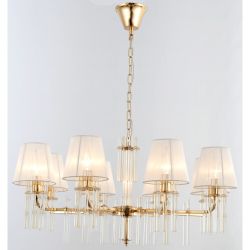 Люстра Rivoli Lilith 1039-308 8 х Е14 40 Вт хрусталь