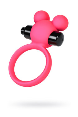 Виброкольцо на пенис A-Toys by TOYFA Pikle, силикон, розовое, 6,9 см, Ø 3,1 см