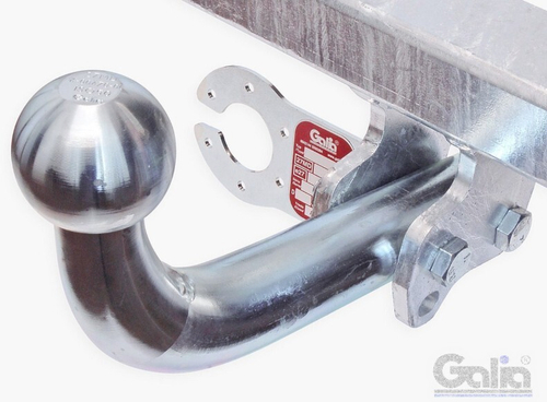 Оцинкованный фаркоп на Opel Astra J хетчбек 5 дверей 2009-2015 (без электрики), Galia O058A