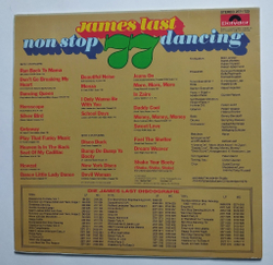 Винтажная виниловая пластинка LP James Last Non Stop Dancing 77 (Germany 1976)