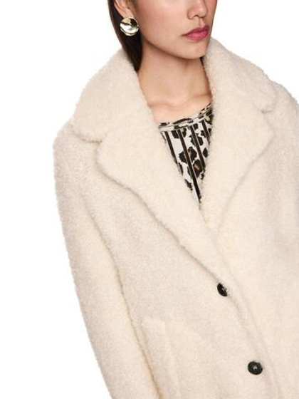 Marc Cain Шуба из фактурной шерсти