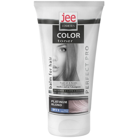 Бальзам тонирующий Jee Cosmetics №911 Платиновый блонд 150 мл